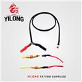 Black Silicone Clipcord